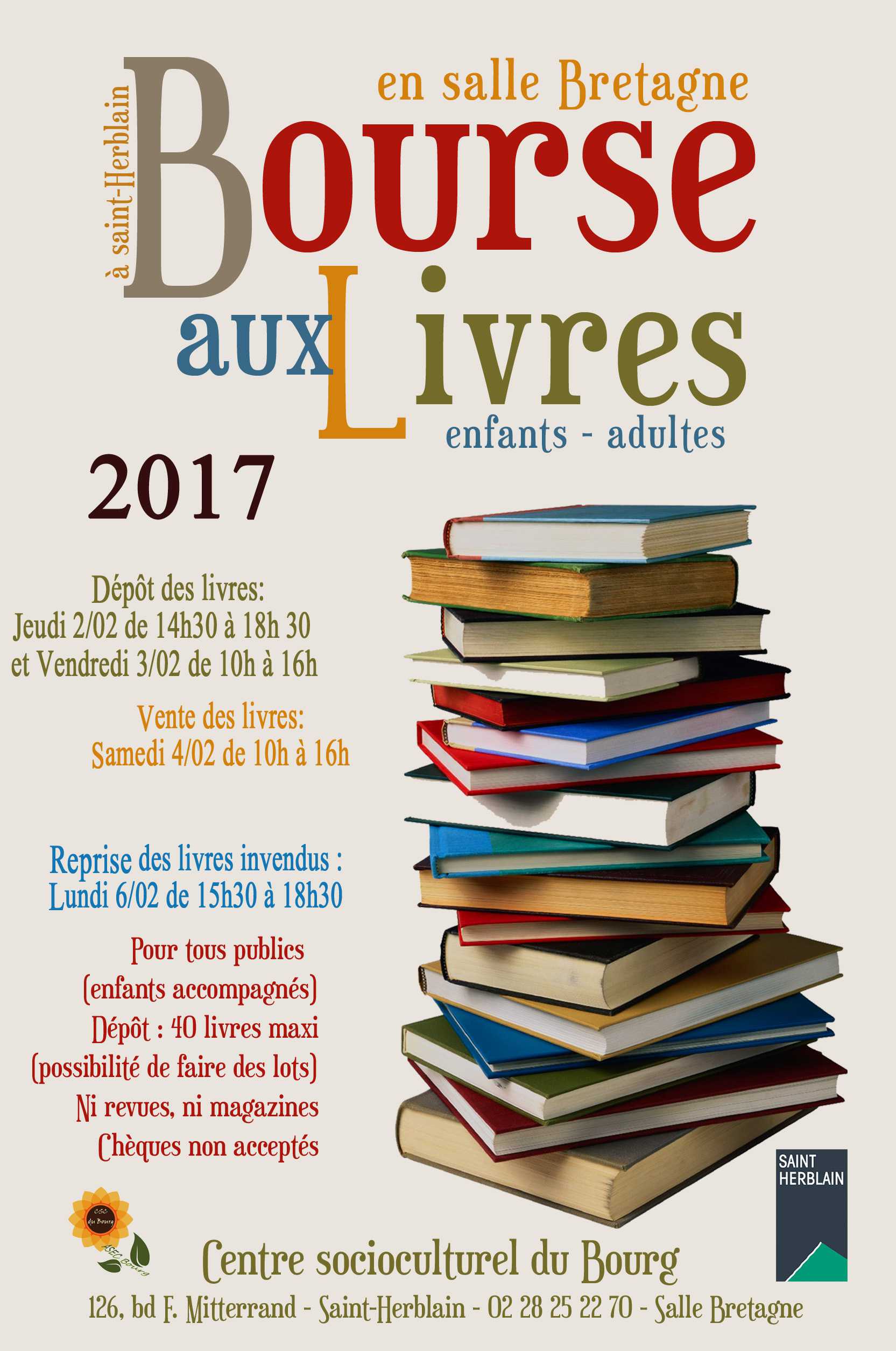 BOURSE AUX LIVRES – Le Site De L'ASEC Bourg